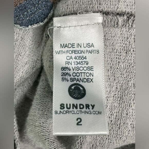 Sundry Hoodie Sweatshirt Pullover Camouflage M (8-10) - Picture 6 of 8